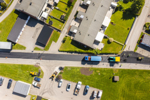 Asfaltering och beläggning