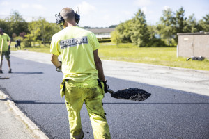 Asfaltering och beläggning