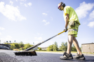 Asfaltering och beläggning