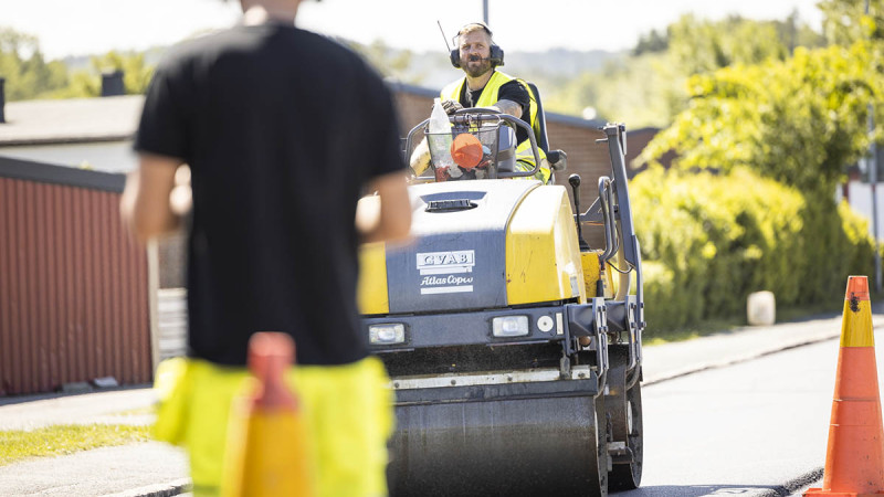 Asfaltering och beläggning